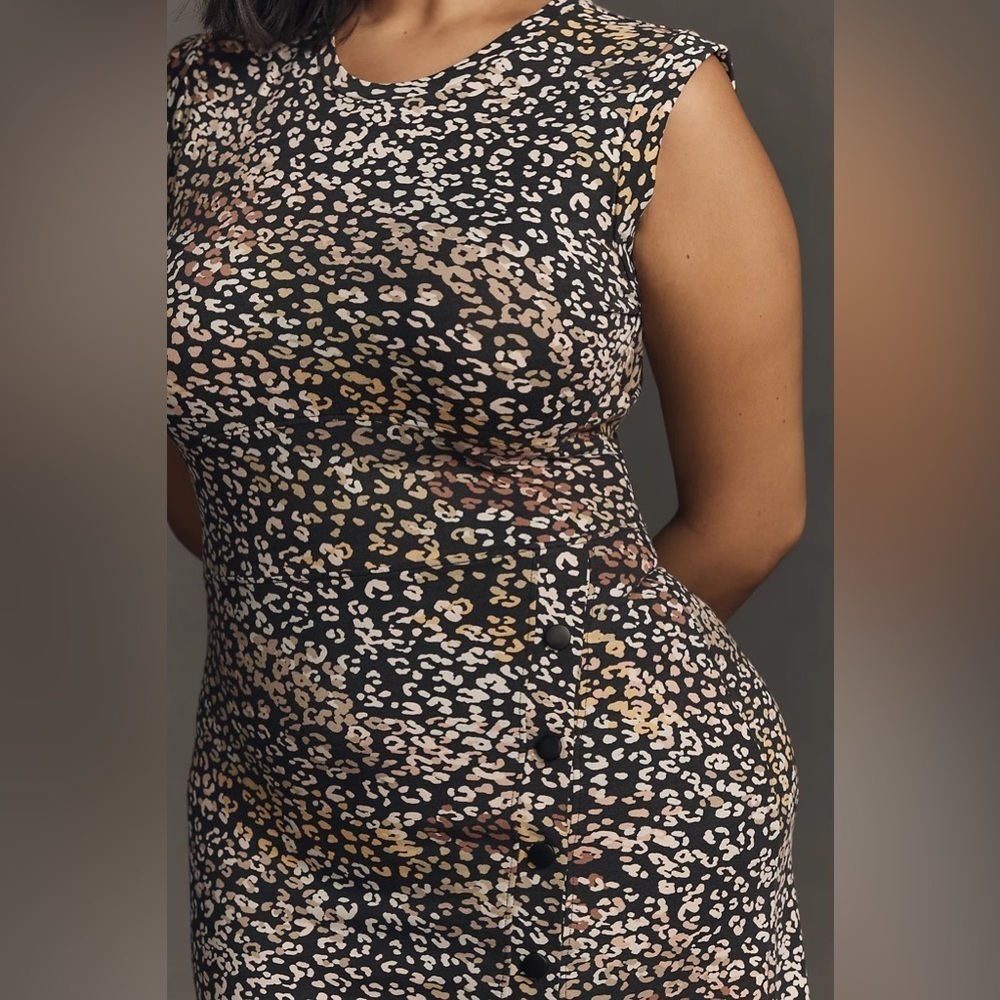 NWT Size 1X - Grey State Chiara Midi Dress - Picture 7 of 16